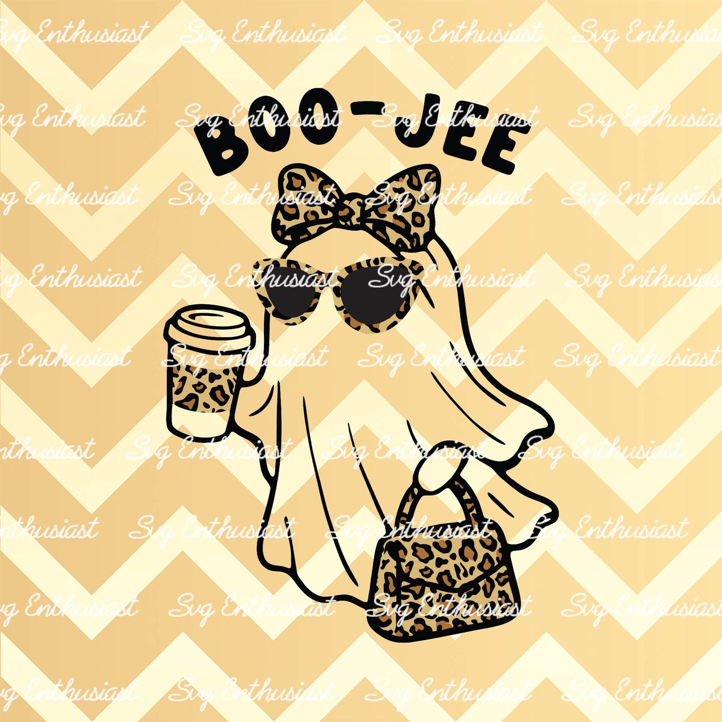 Boo-jee SVG PNG DXF
