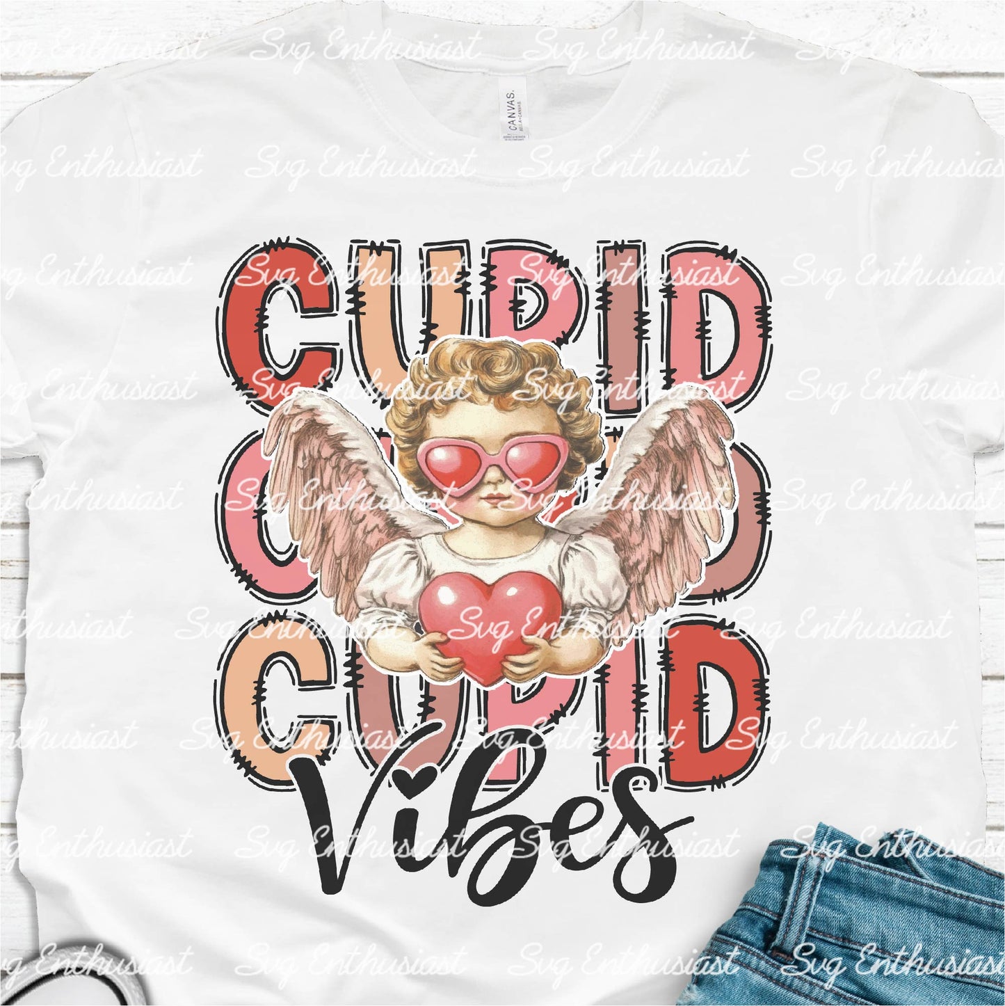 Cupid vibes PNG sublimation
