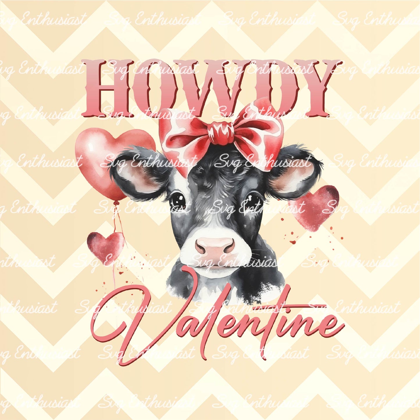 Howdy valentine PNG sublimation
