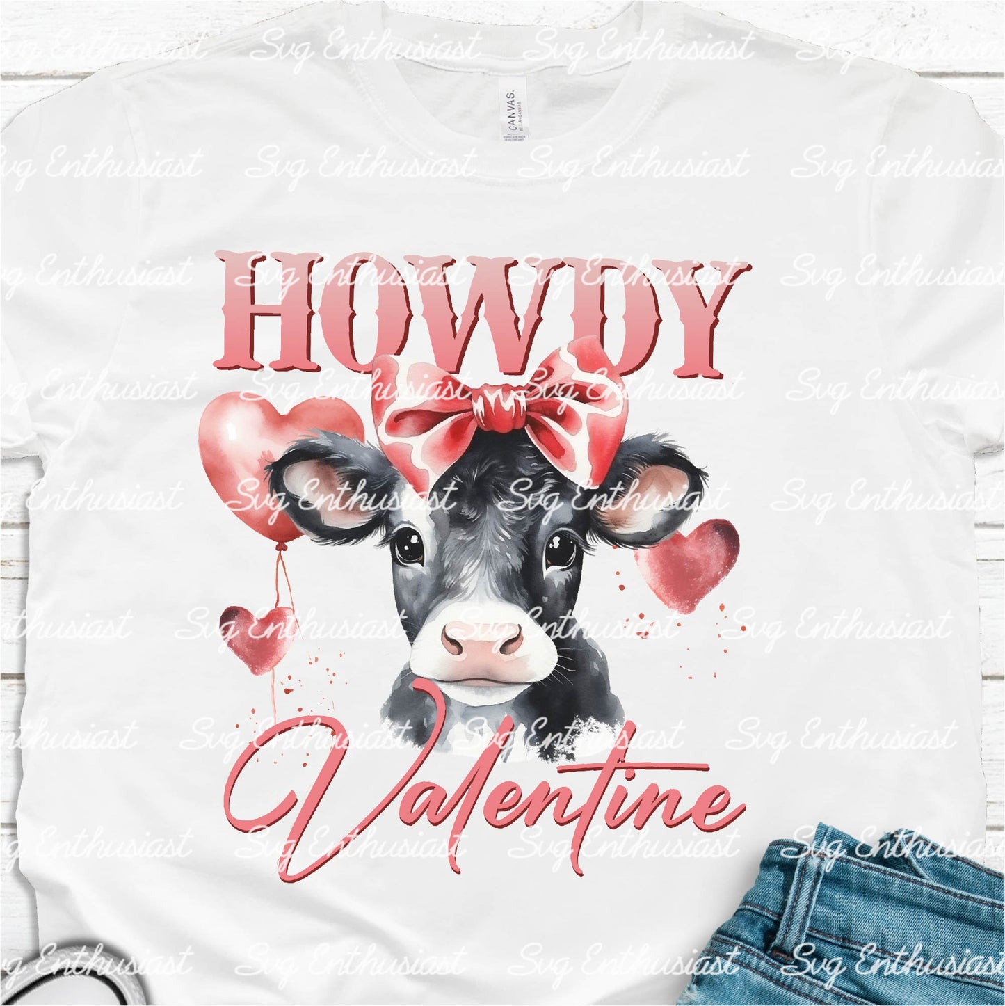 Howdy valentine PNG sublimation