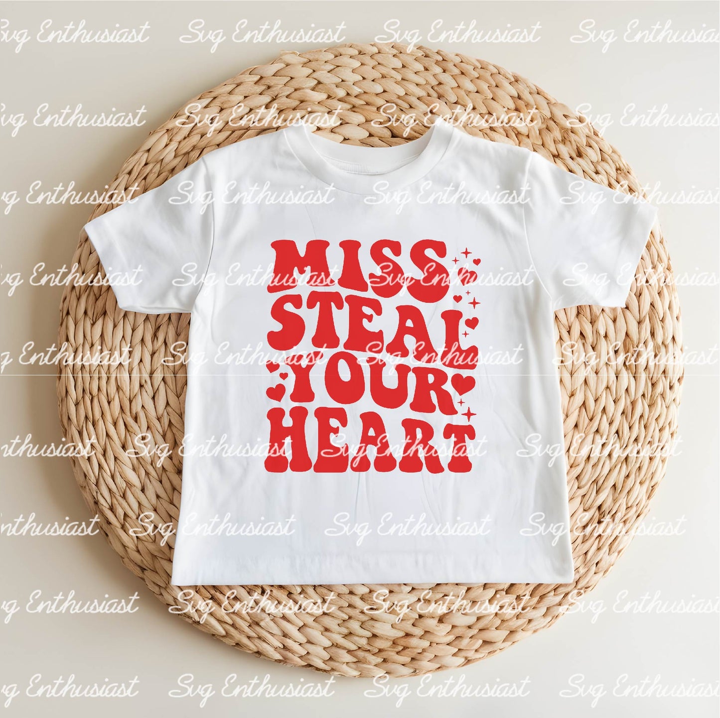 Miss steal your heart SVG PNG DXF