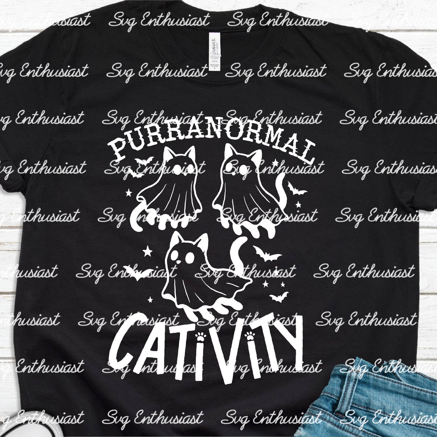 Purranormal cativity SVG PNG DXF