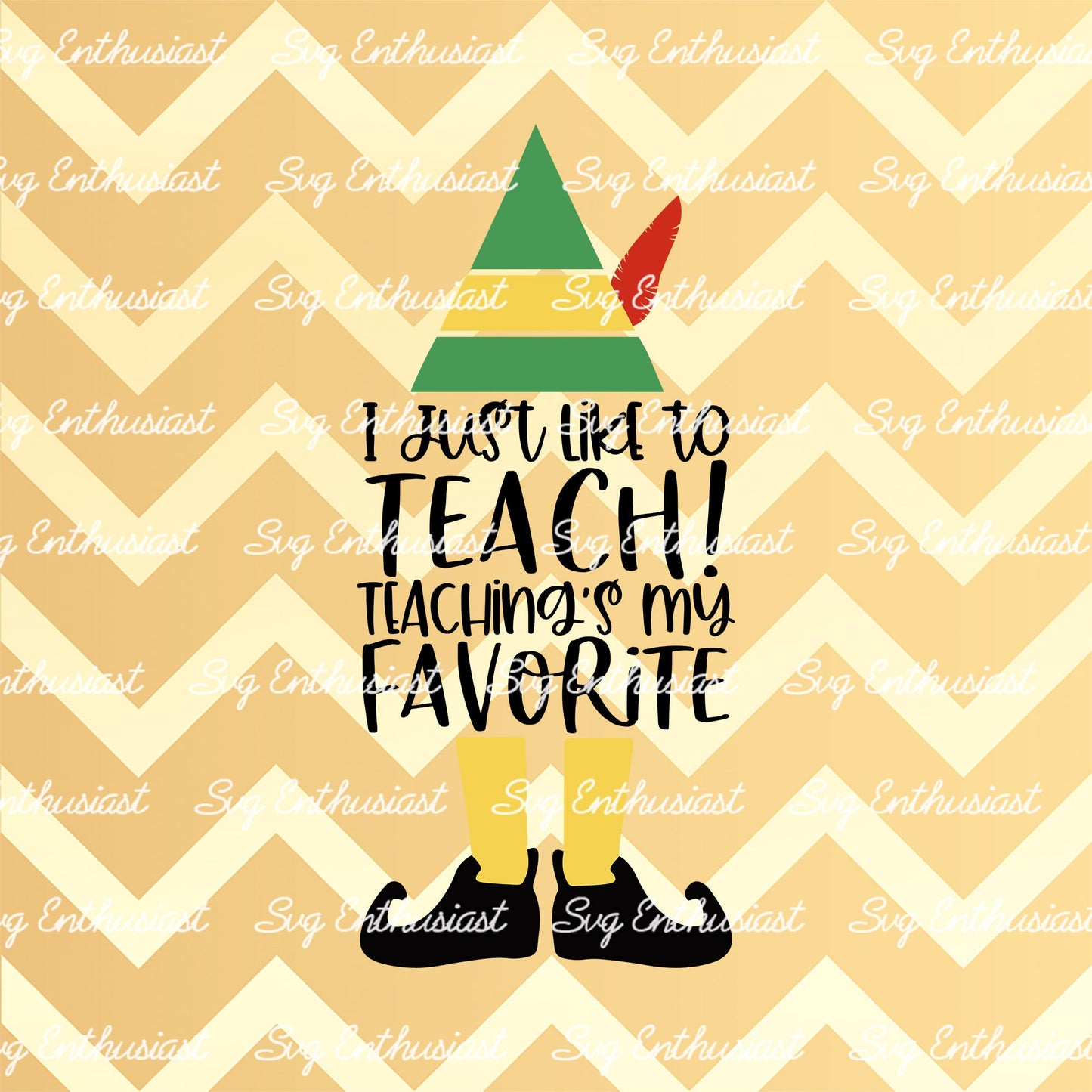 I just like to teach teaching's my favorite SVG PNG DXF