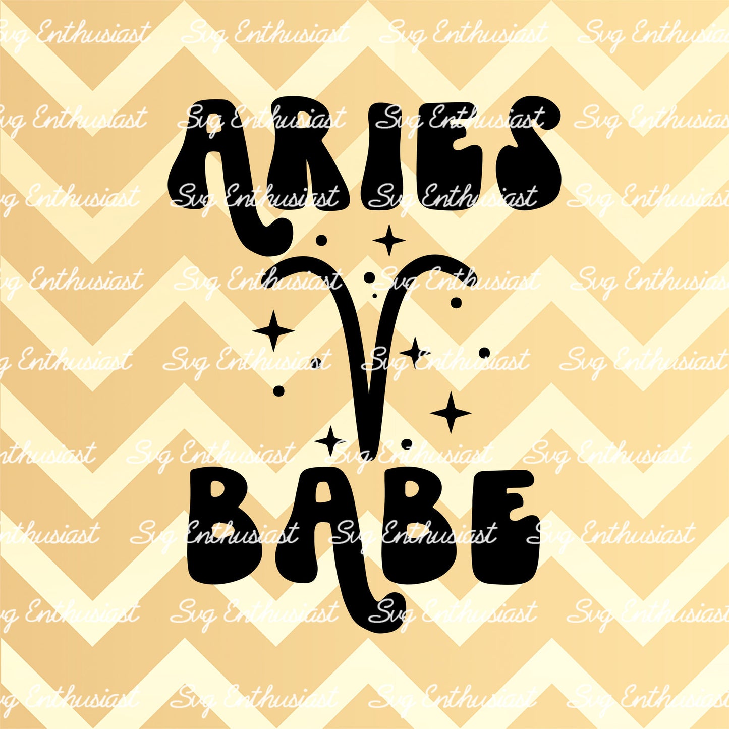 Aries babe SVG PNG DXF