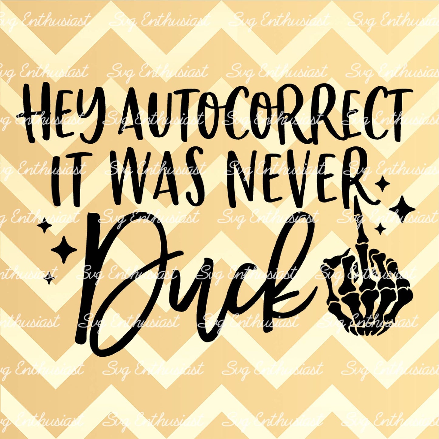 Hey autocorrect it was never duck SVG PNG DXF