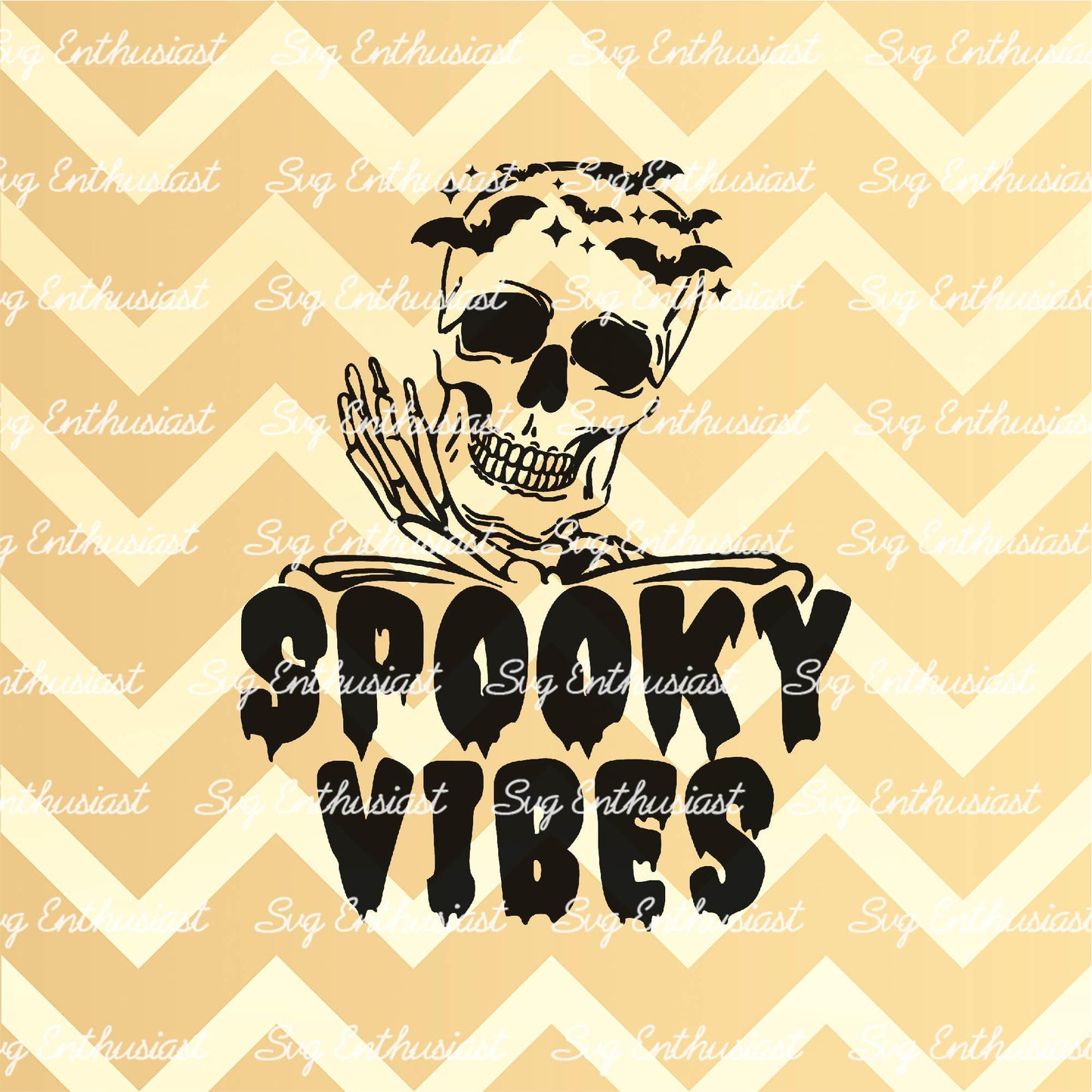 Spooky vibes SVG PNG DXF