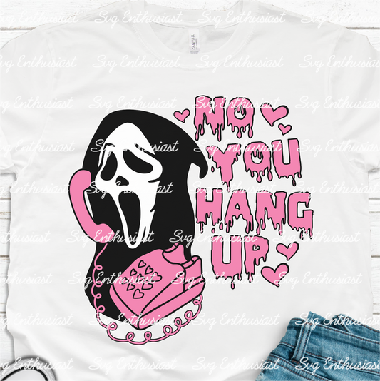 No you hang up SVG PNG DXF