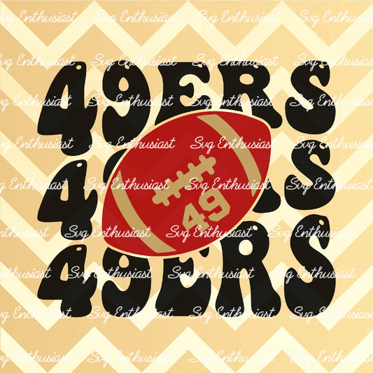 49ers SVG PNG DXF