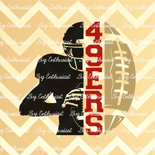 49ers SVG PNG DXF