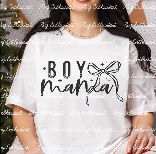 Boy mama SVG PNG DXF