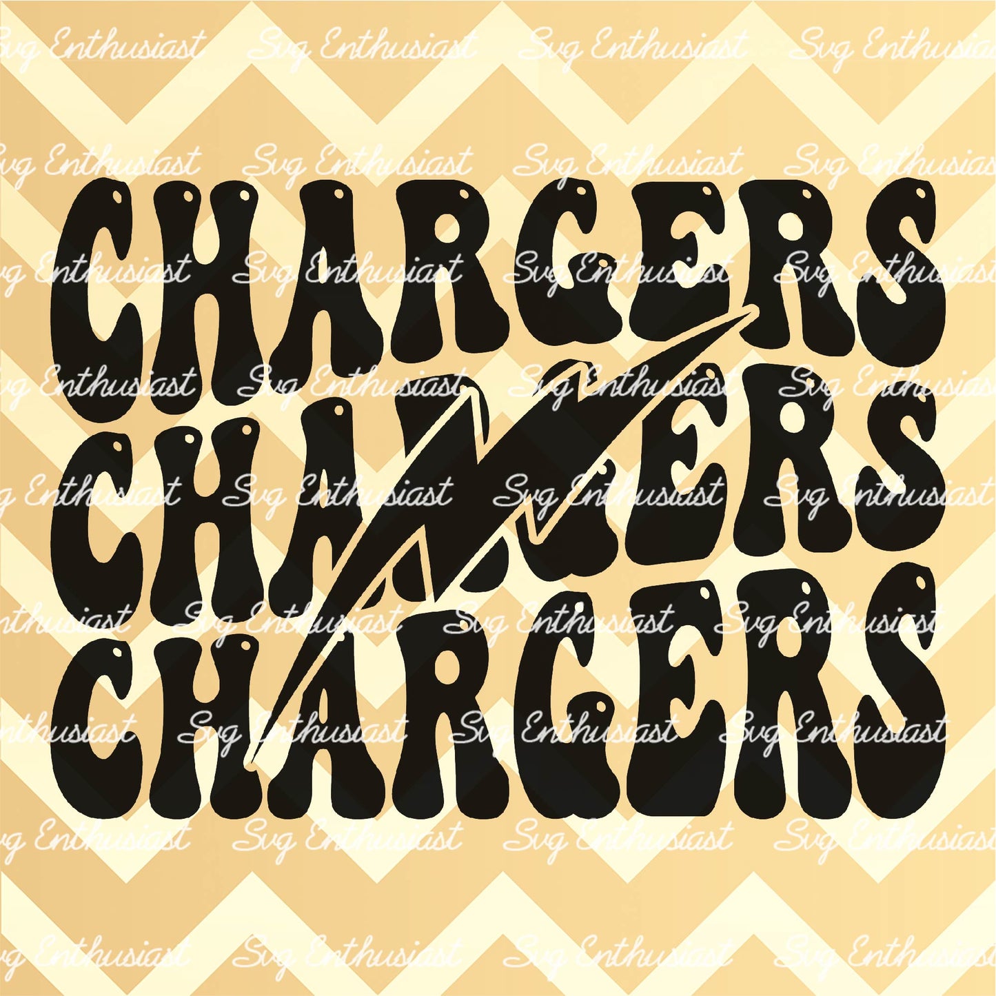 Chargers SVG PNG DXF