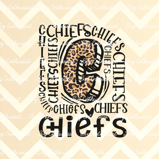 Chiefs PNG sublimation