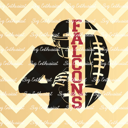 Falcons SVG PNG DXF