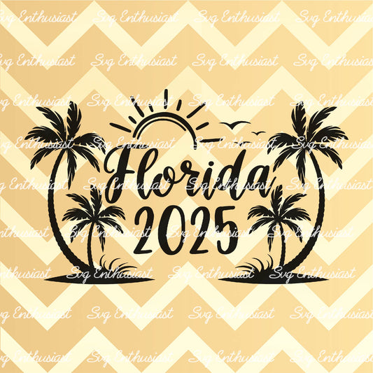 Florida 2025 SVG PNG DXF