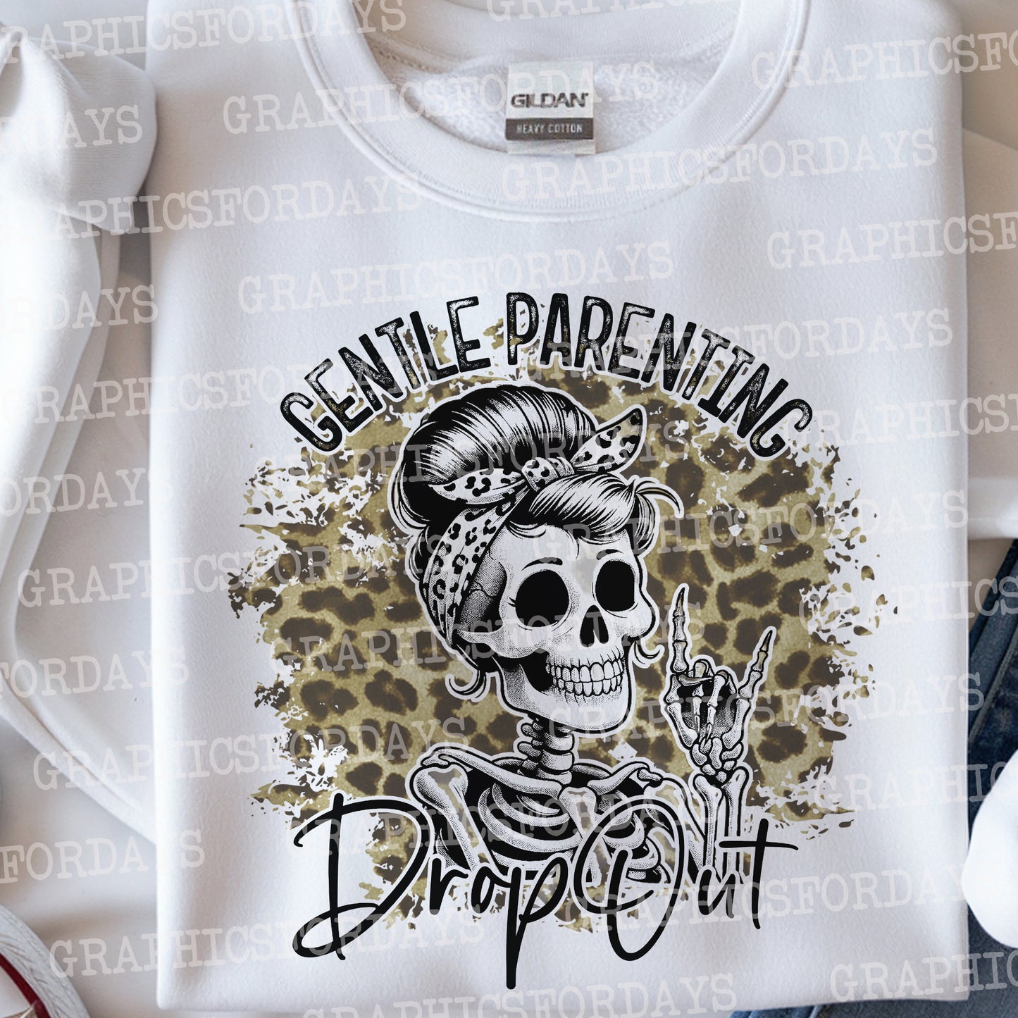 Gentle parenting Dropout PNG sublimation file