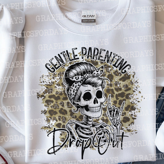 Gentle parenting Dropout PNG sublimation file