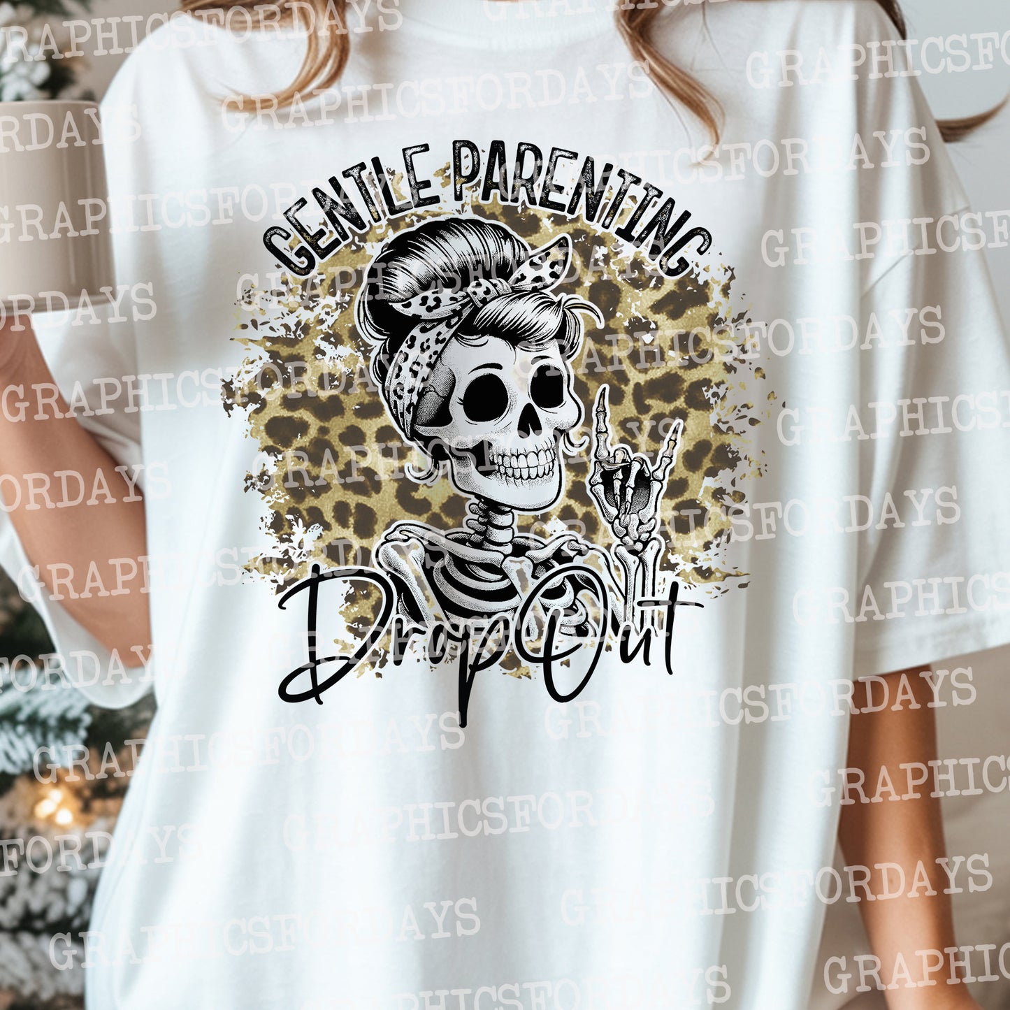 Gentle parenting Dropout PNG sublimation file