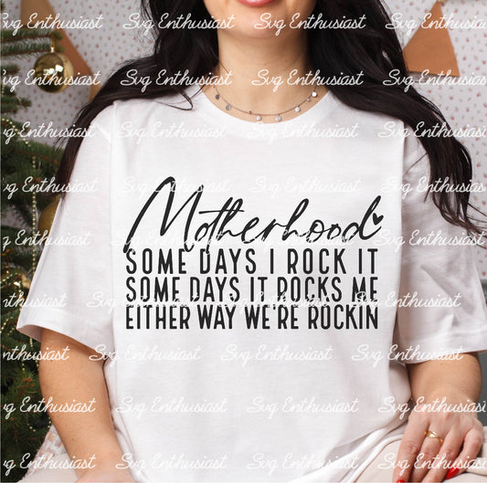 Motherhood SVG PNG DXF