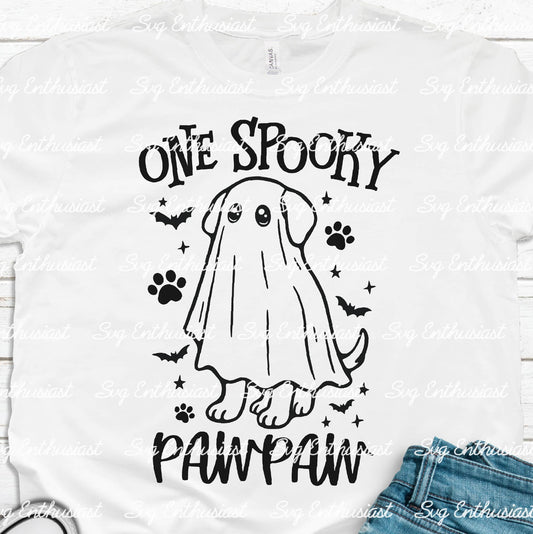One spooky pawpaw SVG PNG DXF