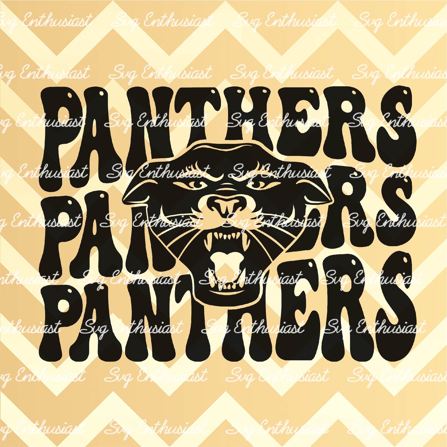 Panthers SVG PNG DXF