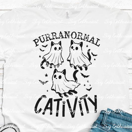Purranormal cativity SVG PNG DXF