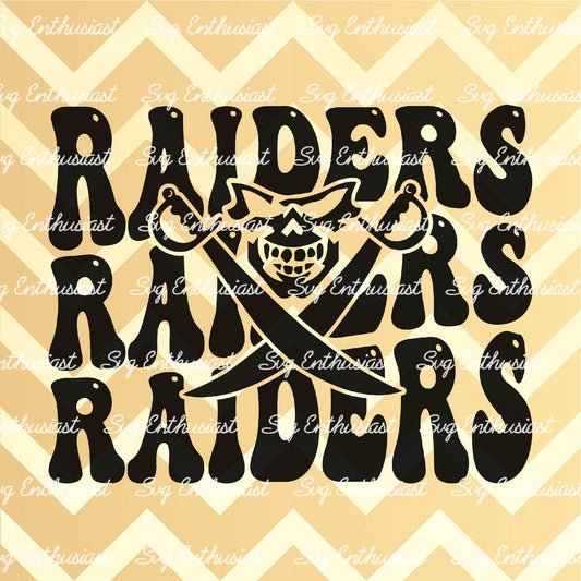 Raiders SVG PNG DXF