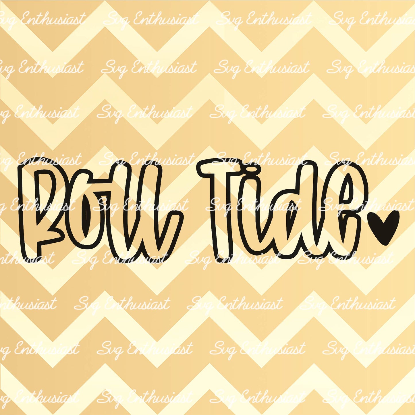 Roll tide SVG PNG DXF