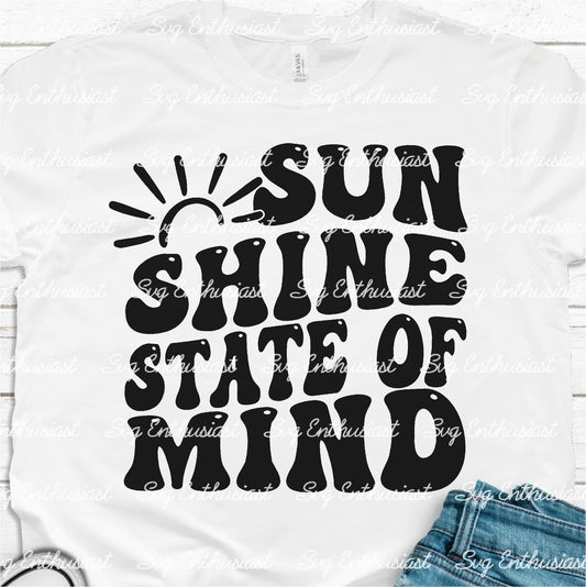 Sunshine state of mind SVG PNG DXF