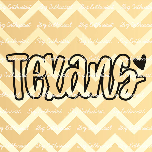 Texans SVG PNG DXF