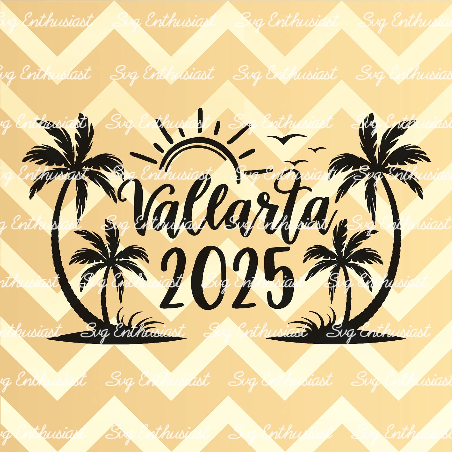 Vallarta 2025 SVG PNG DXF