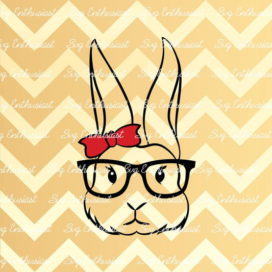 Cute bunny SVG PNG DXF