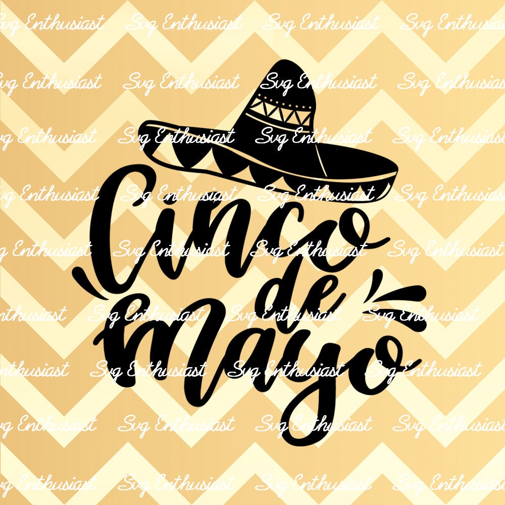 Cinco de Mayo SVG PNG DXF