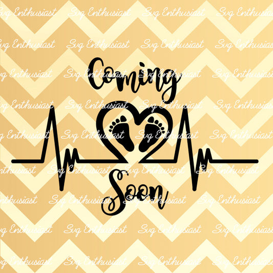 Coming Soon SVG PNG DXF