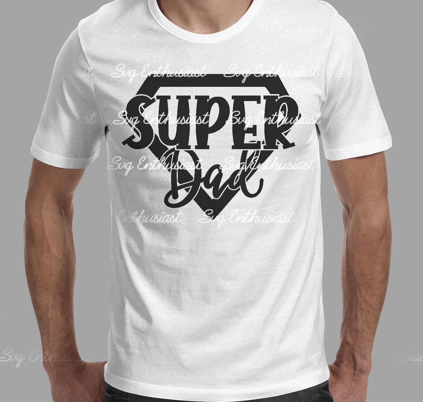 Super Dad SVG PNG DXF