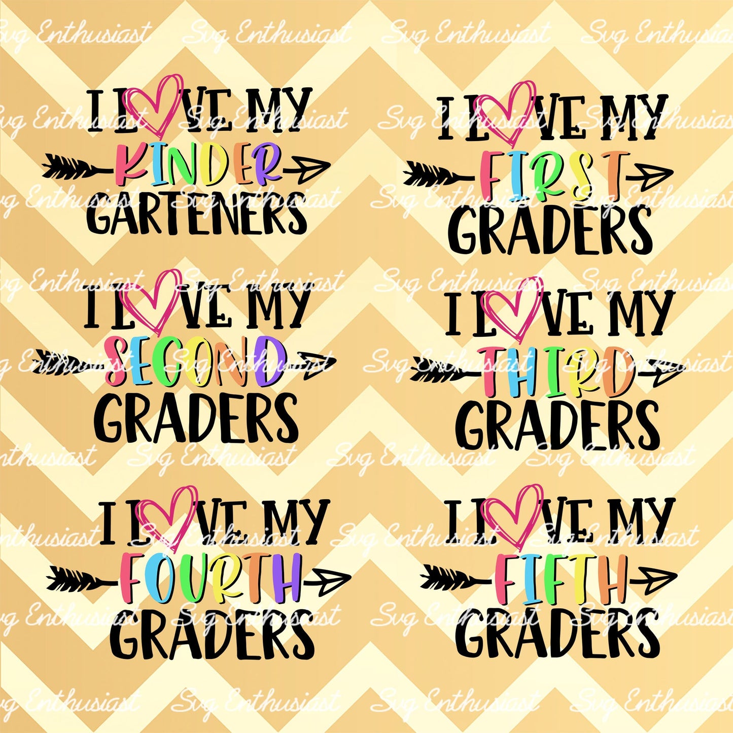 Teacher bundle SVG PNG DXF