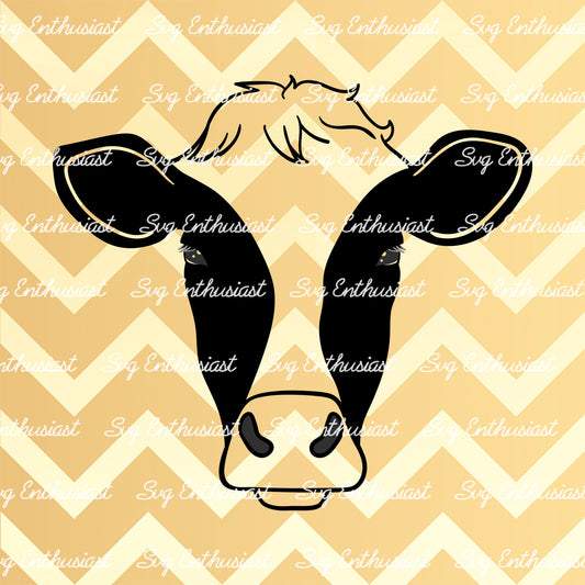 Cow SVG PNG DXF