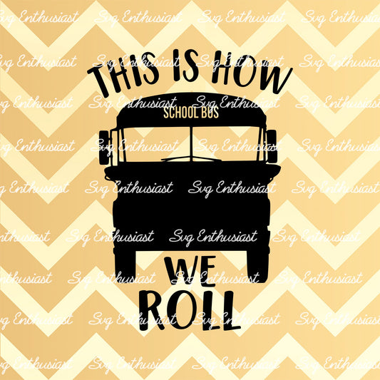 This is how we roll SVG PNG DXF