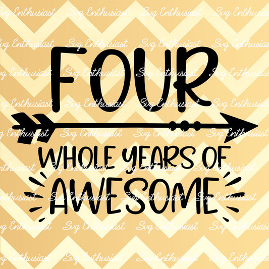 Four whole years of awesome SVG PNG DXF