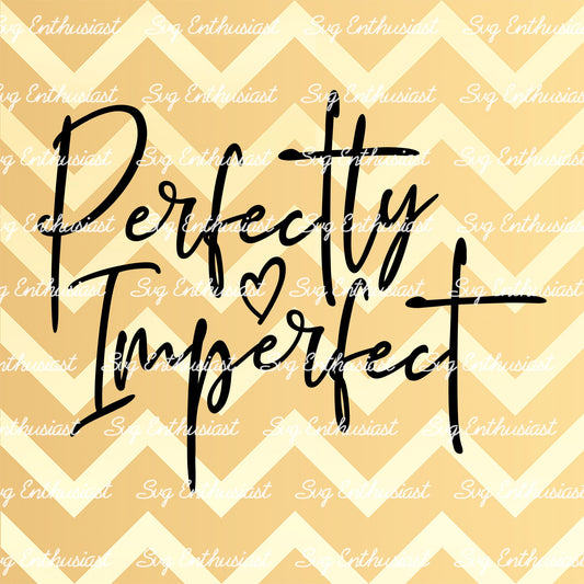 Perfectly imperfect SVG PNG DXF