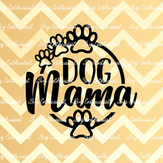 Dog mama SVG PNG DXF