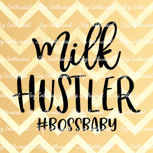 Milk hustler SVG PNG DXF