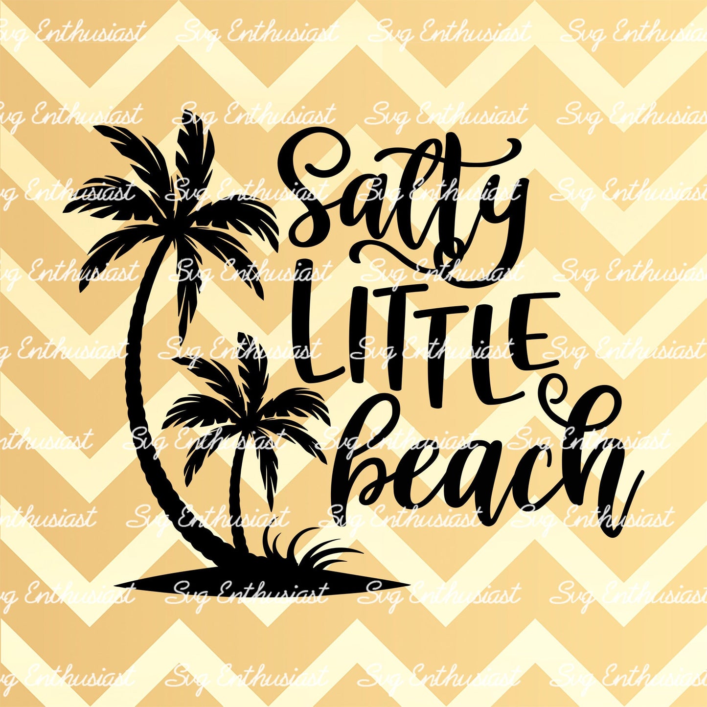 Salty little beach SVG PNG DXF