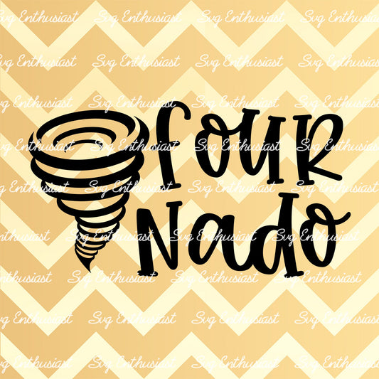 Four Nado SVG PNG DXF