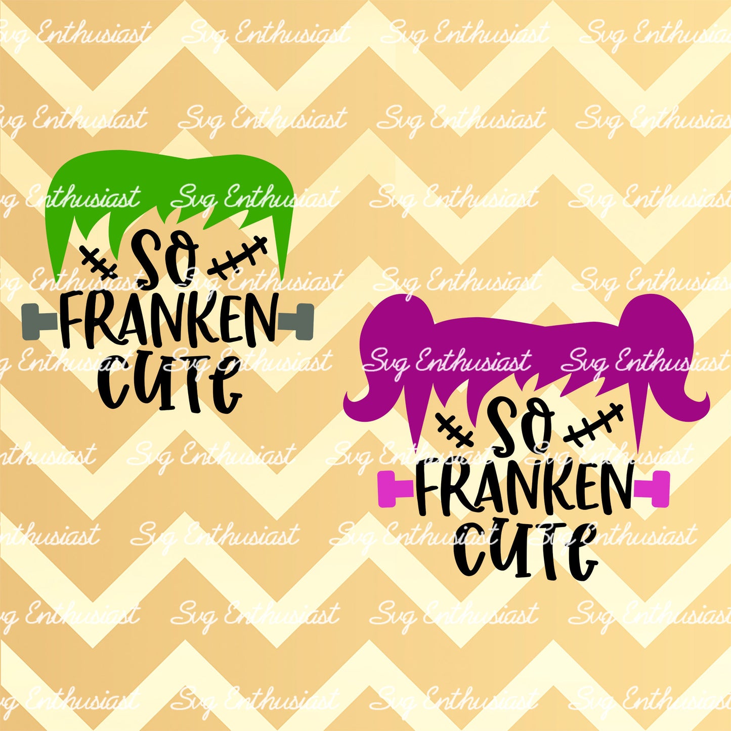 So franken cute SVG PNG DXF