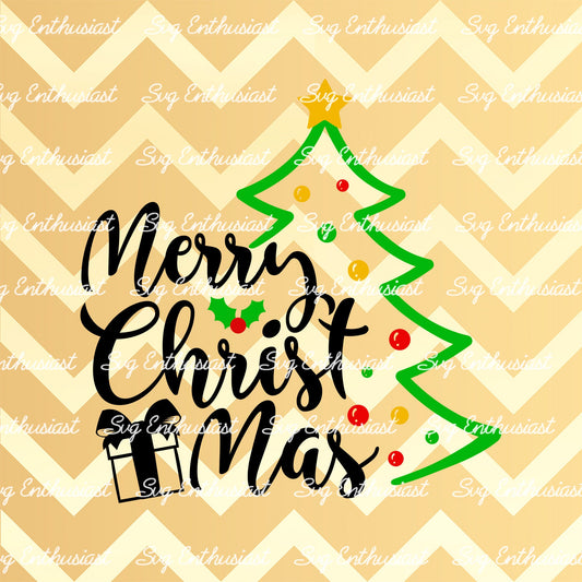 Merry Christmas SVG PNG DXF