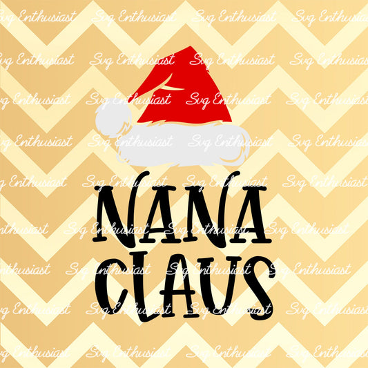 Nana Claus SVG PNG DXF