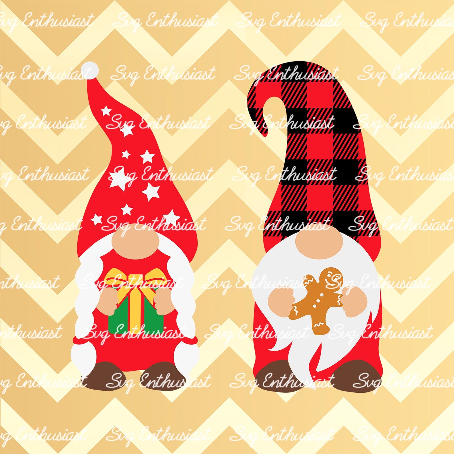 Christmas Gnome SVG PNG DXF