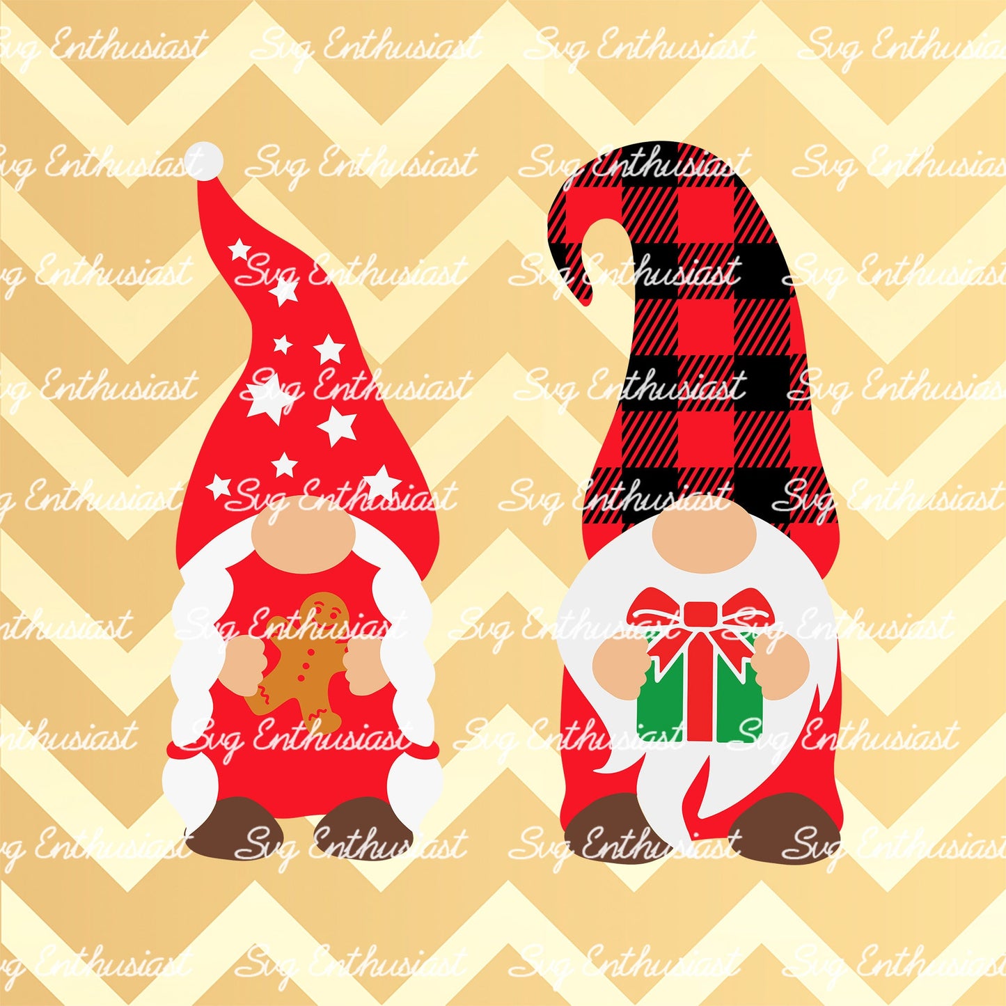 Christmas Gnome SVG PNG DXF