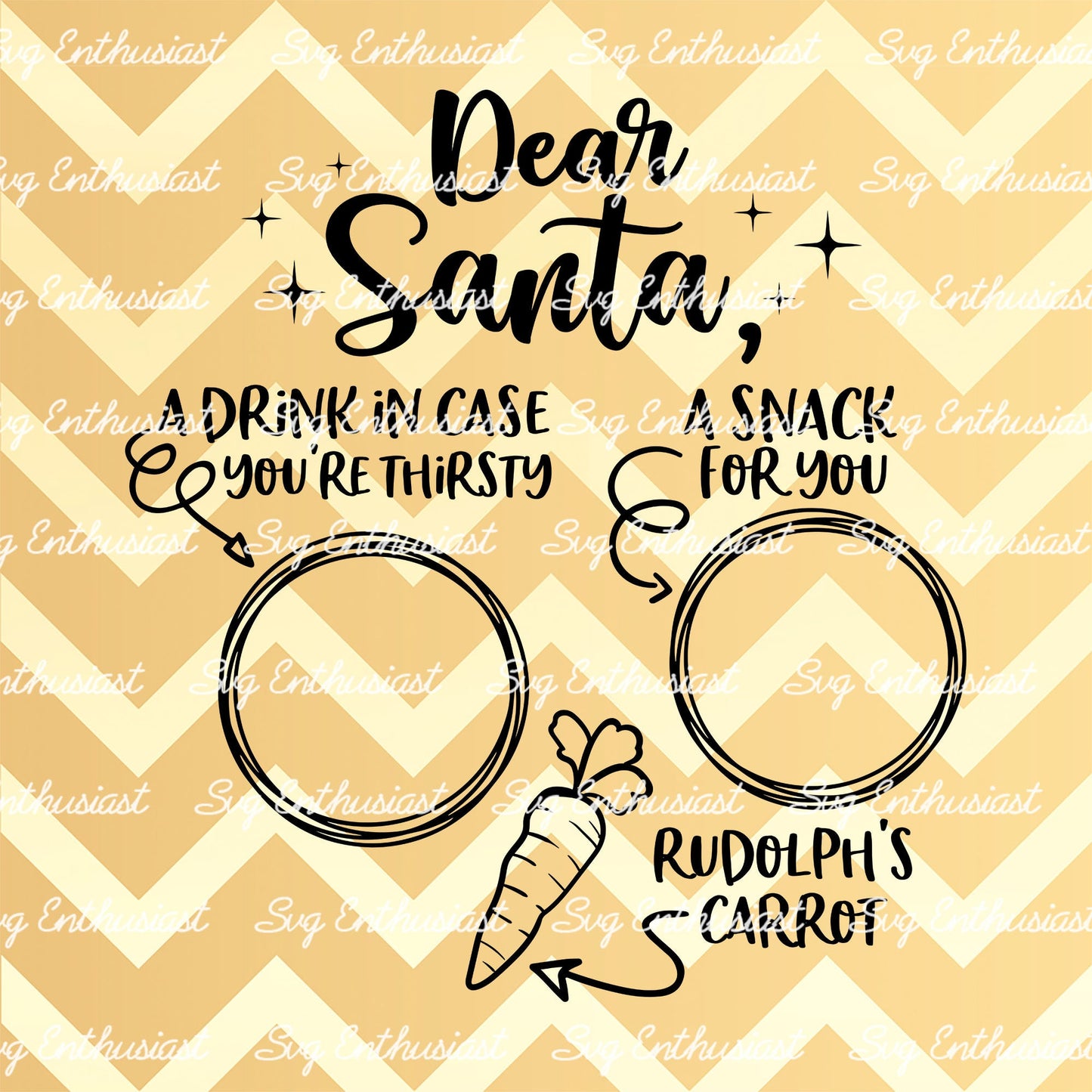 Cookie for Santa tray SVG PNG DXF