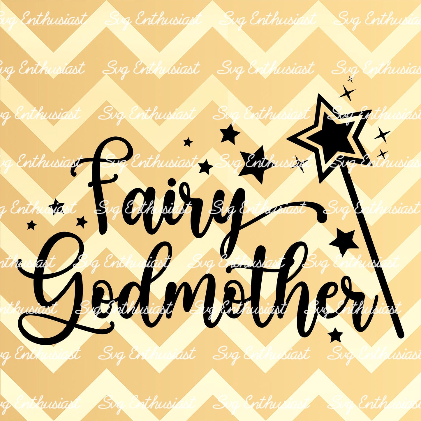 Fairy godmother SVG PNG DXF